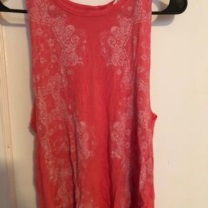 pink muscle tank